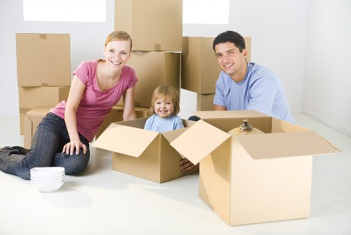Professional removals team planning a move in Southwark