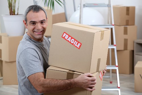 Man and van vehicle ready for a local move in Southwark