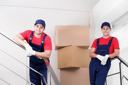 Person using assistive technology on an accessible removals website