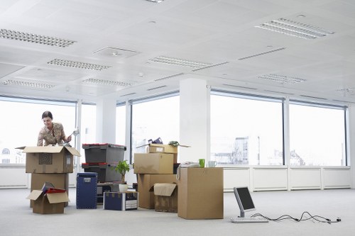 Careful packing supplies prepared for a Southwark home relocation