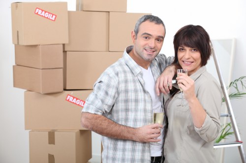 Sturdy packing boxes and protective materials for Southwark business relocation